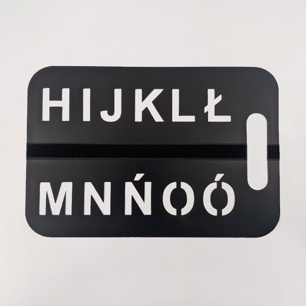 Tablica Komunikacyjna AAC – alfabet polski, moduł P-Ż