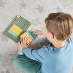 Zestaw Bloczków sensorycznych numerycznych 21–30 – 20 do zabaw matematycznych dla dzieci z autyzmem