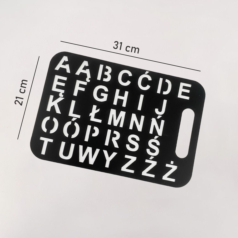 Kompletny Zestaw Tablic Komunikacyjnych AAC (PL) – 6 elementów + Zakrywka