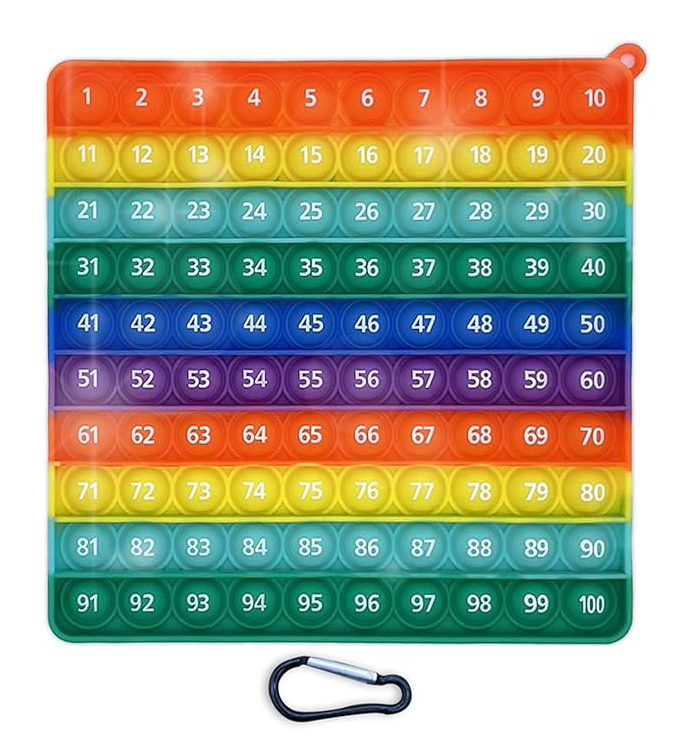 Pop It numeryczny – edukacyjna zabawka sensoryczna redukująca stres